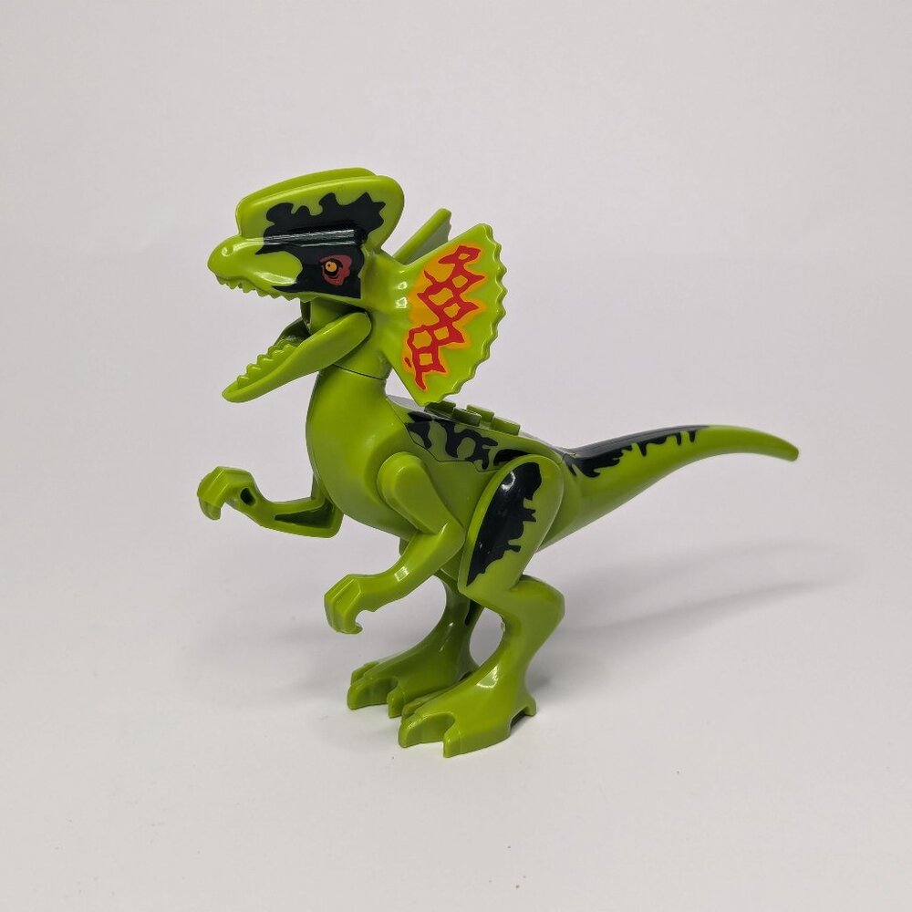 Lego Jurassic World Dinosaur Dilophosaurus Figure From Set 75916